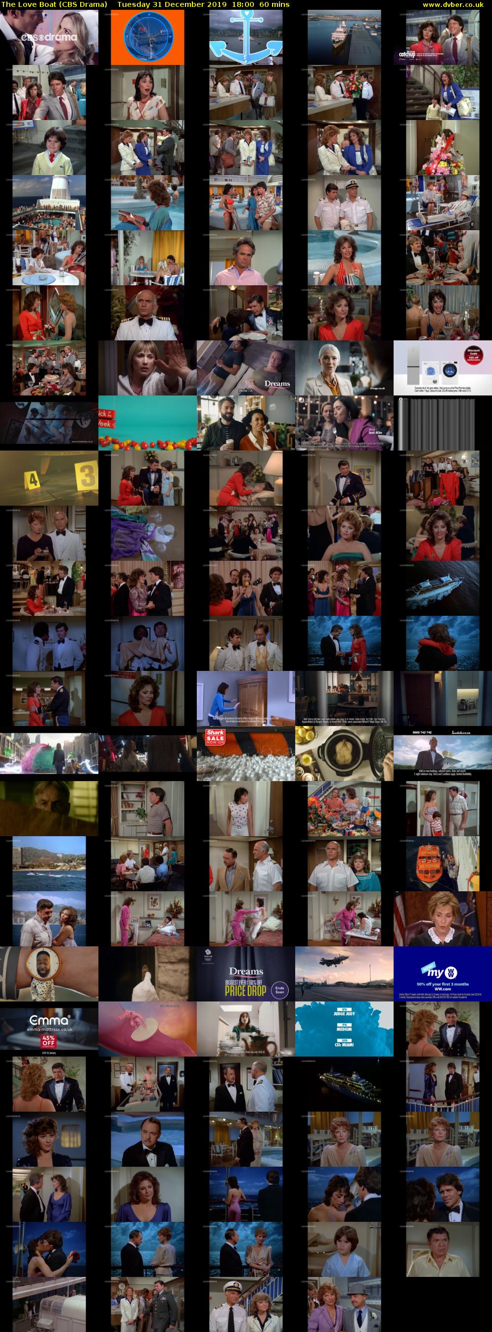 The Love Boat (CBS Drama) Tuesday 31 December 2019 18:00 - 19:00