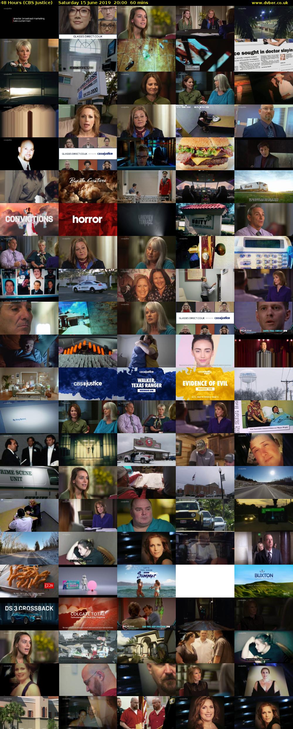 48 Hours (CBS Justice) Saturday 15 June 2019 20:00 - 21:00