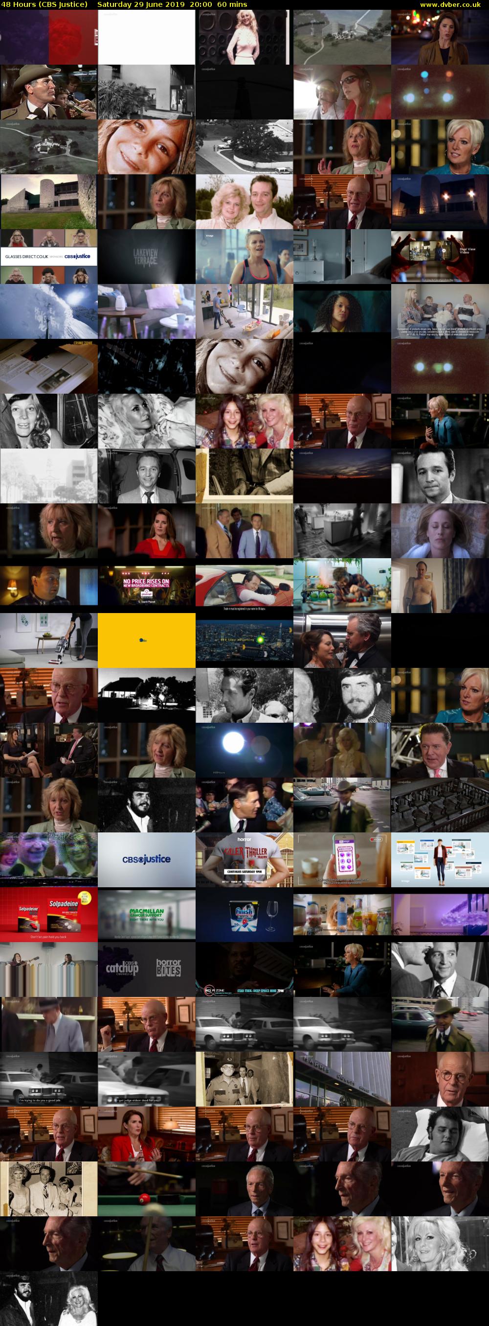 48 Hours (CBS Justice) Saturday 29 June 2019 20:00 - 21:00