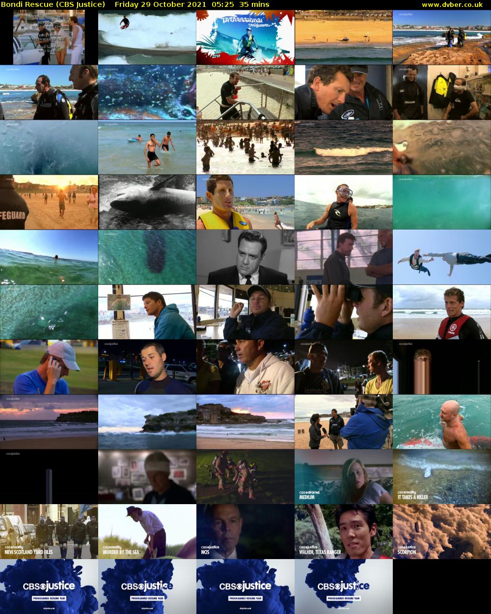 Bondi Rescue (CBS Justice) Friday 29 October 2021 05:25 - 06:00