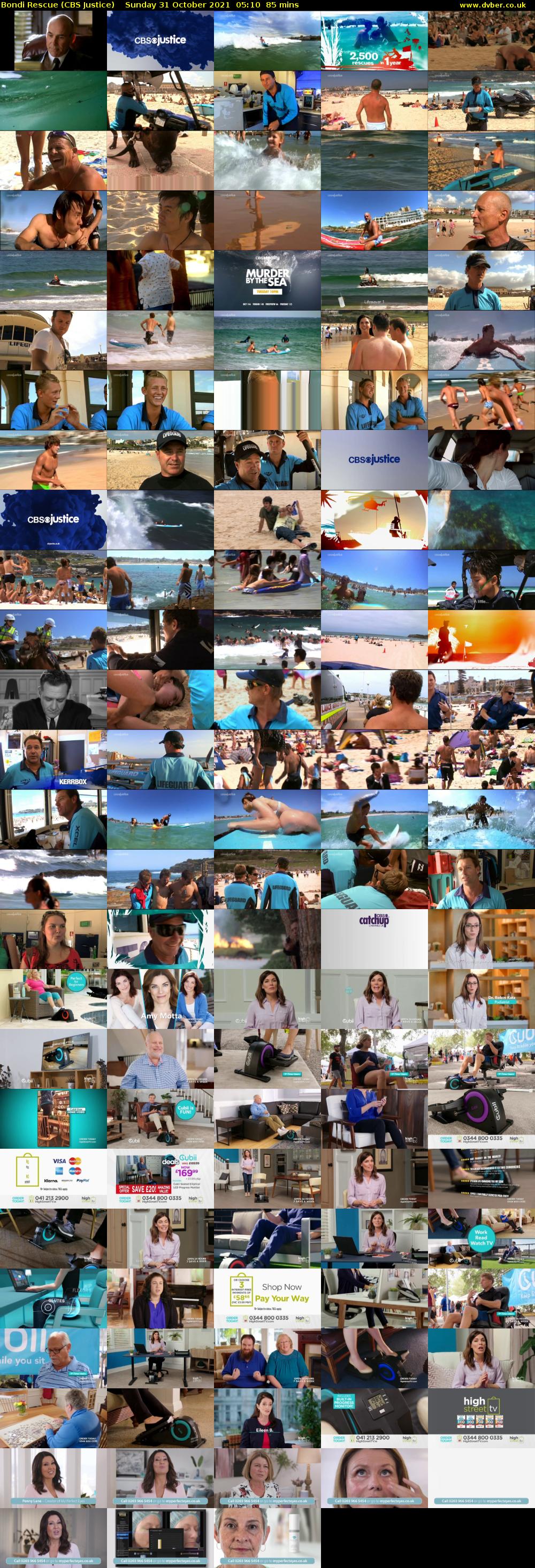 Bondi Rescue (CBS Justice) Sunday 31 October 2021 05:10 - 06:35