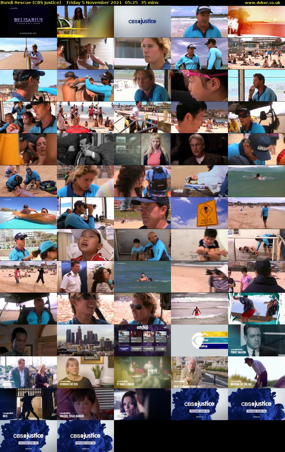 Bondi Rescue (CBS Justice) Friday 5 November 2021 05:25 - 06:00