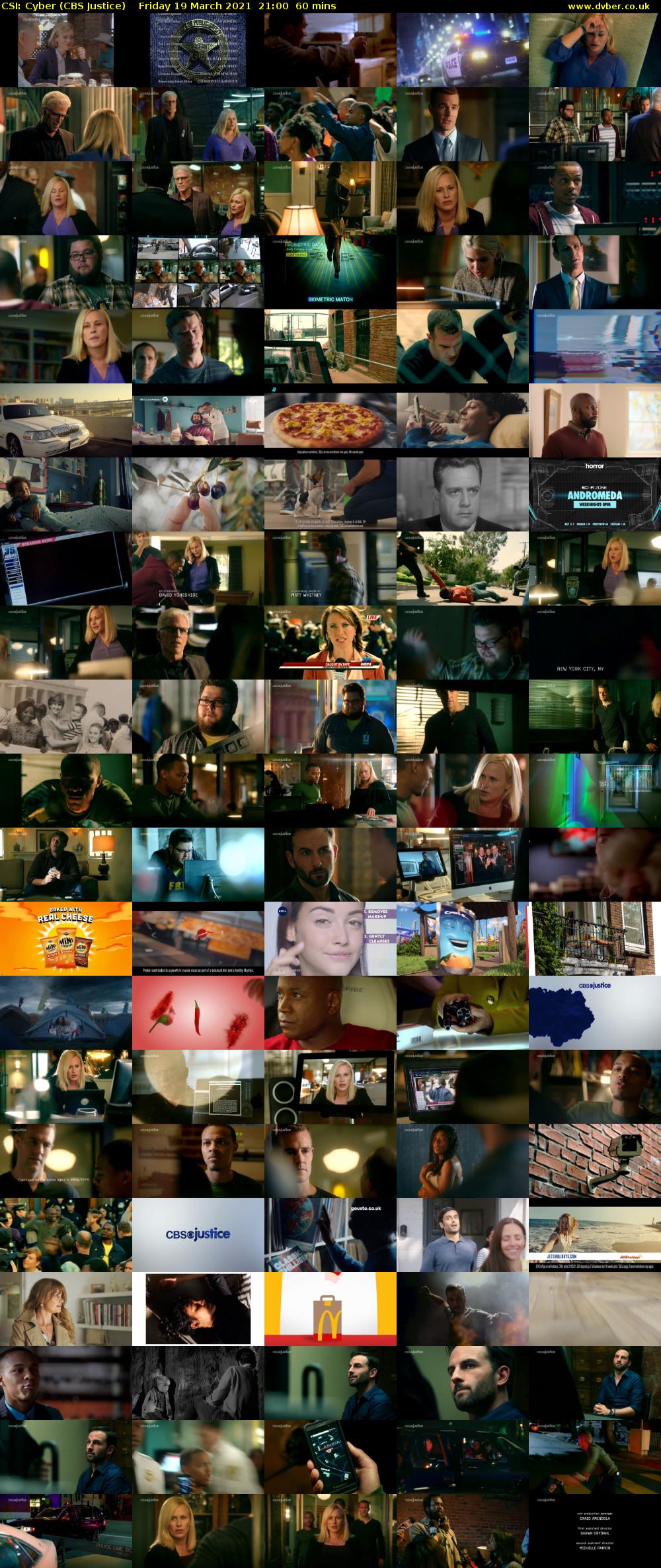 CSI: Cyber (CBS Justice) Friday 19 March 2021 21:00 - 22:00