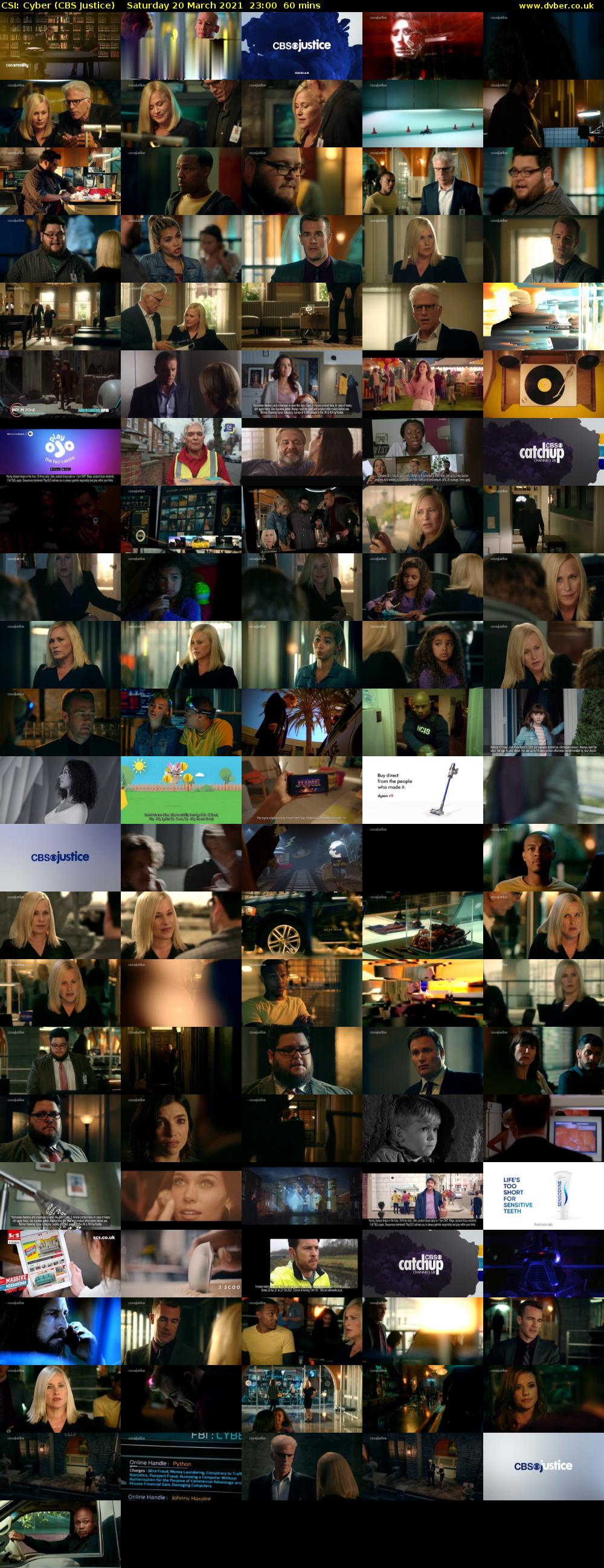 CSI: Cyber (CBS Justice) Saturday 20 March 2021 23:00 - 00:00