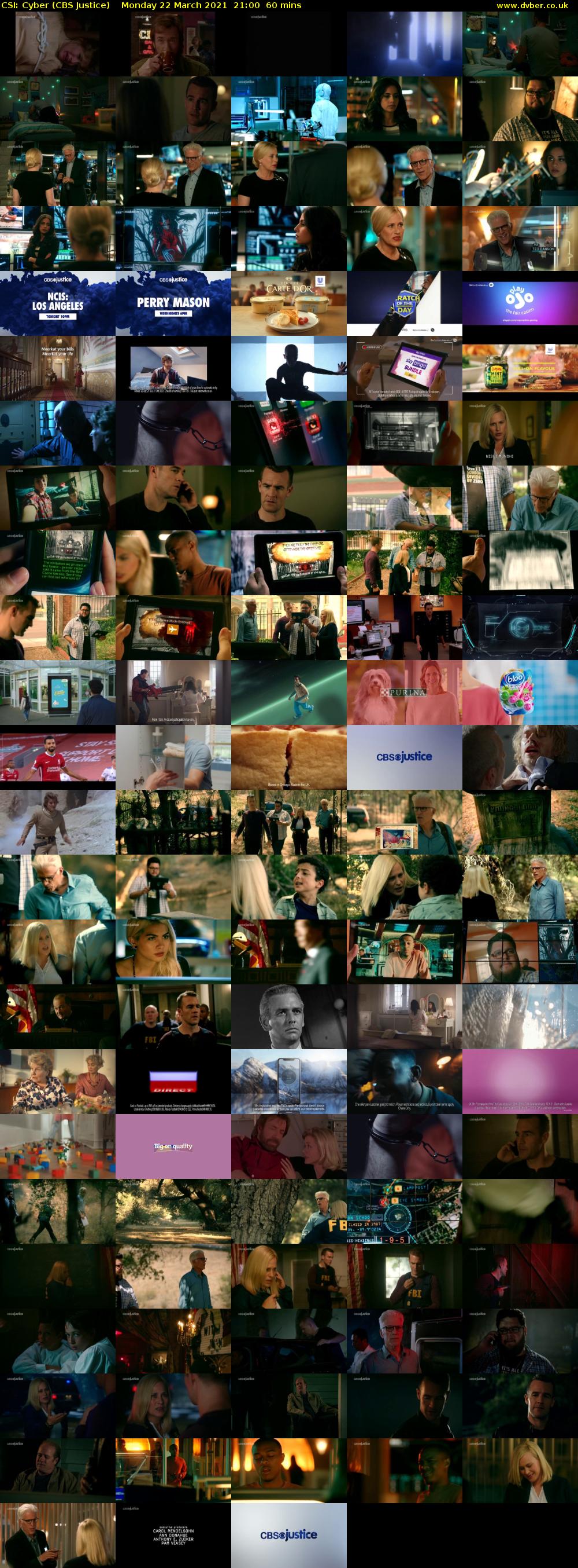 CSI: Cyber (CBS Justice) Monday 22 March 2021 21:00 - 22:00