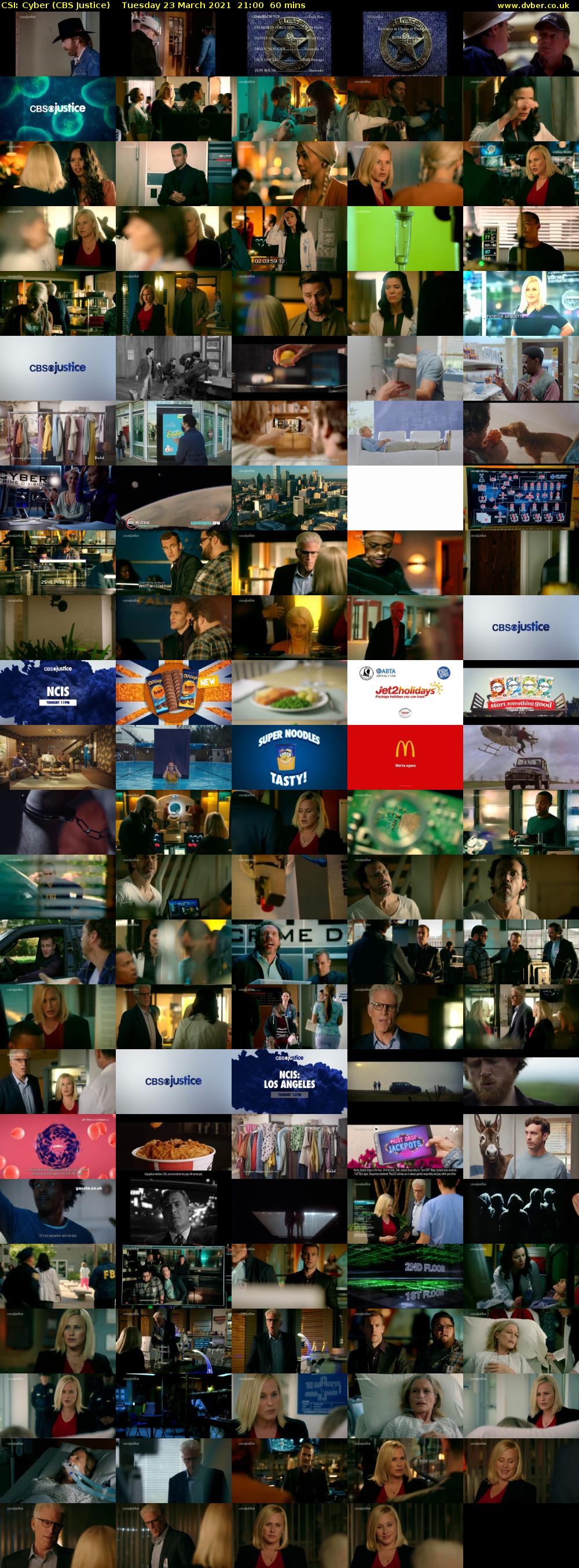 CSI: Cyber (CBS Justice) Tuesday 23 March 2021 21:00 - 22:00