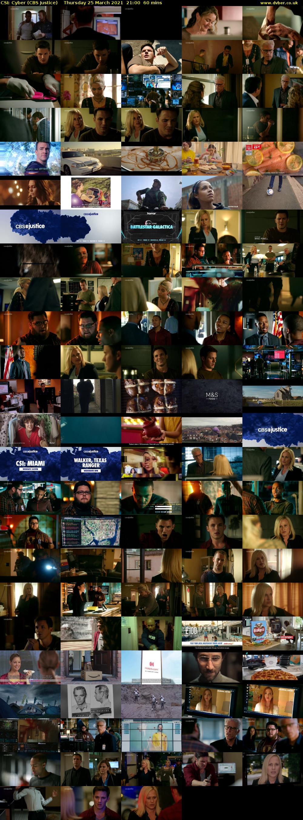 CSI: Cyber (CBS Justice) Thursday 25 March 2021 21:00 - 22:00