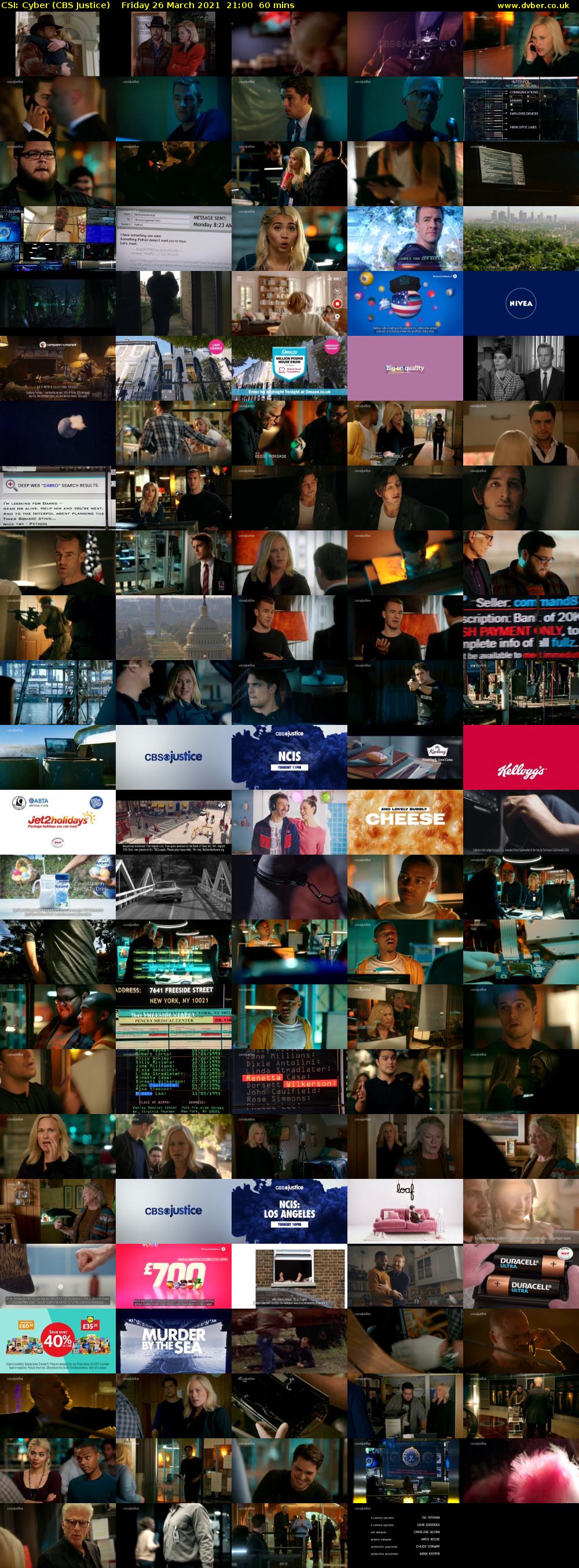 CSI: Cyber (CBS Justice) Friday 26 March 2021 21:00 - 22:00