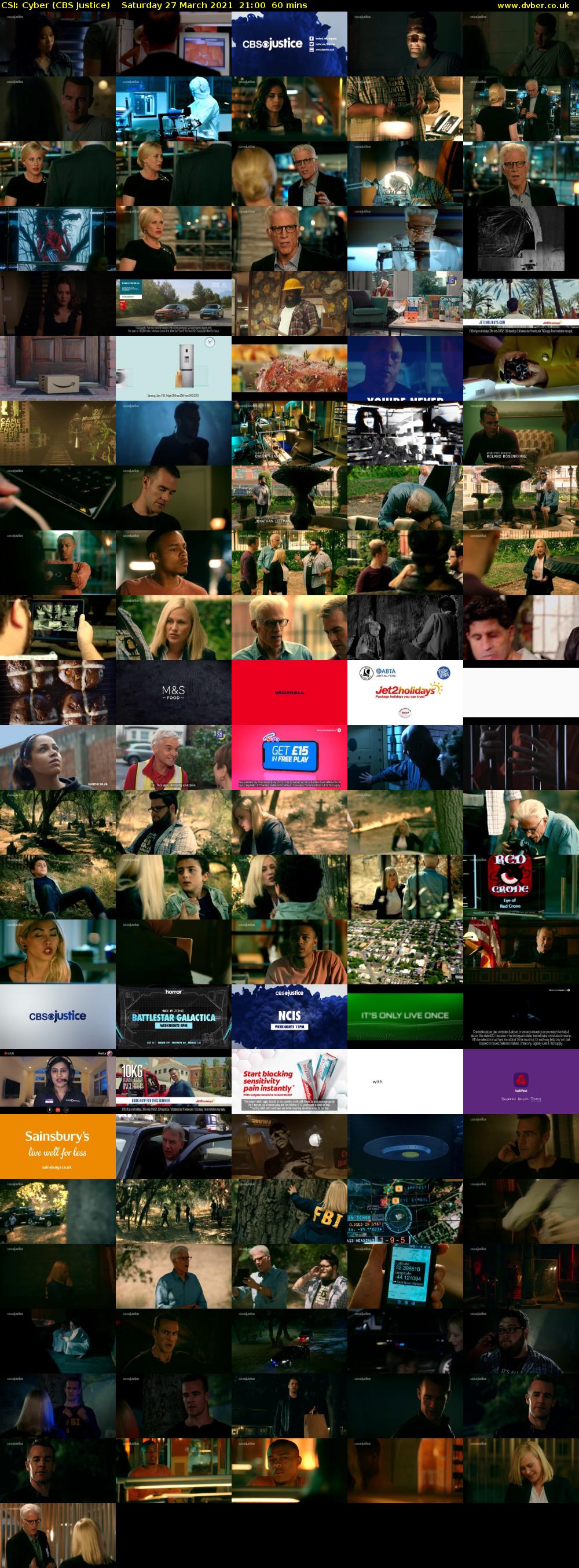 CSI: Cyber (CBS Justice) Saturday 27 March 2021 21:00 - 22:00