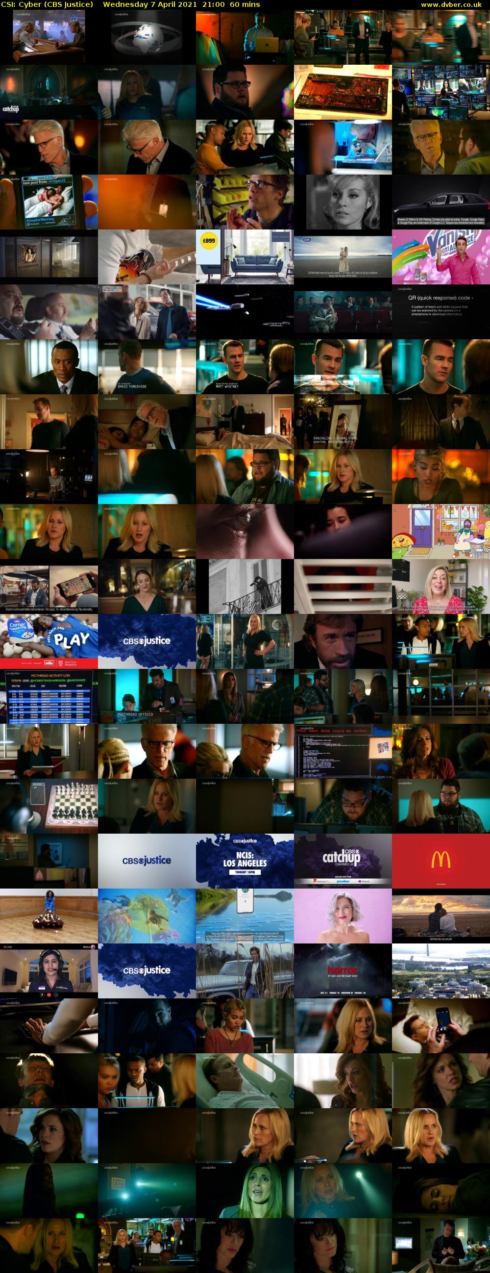 CSI: Cyber (CBS Justice) Wednesday 7 April 2021 21:00 - 22:00