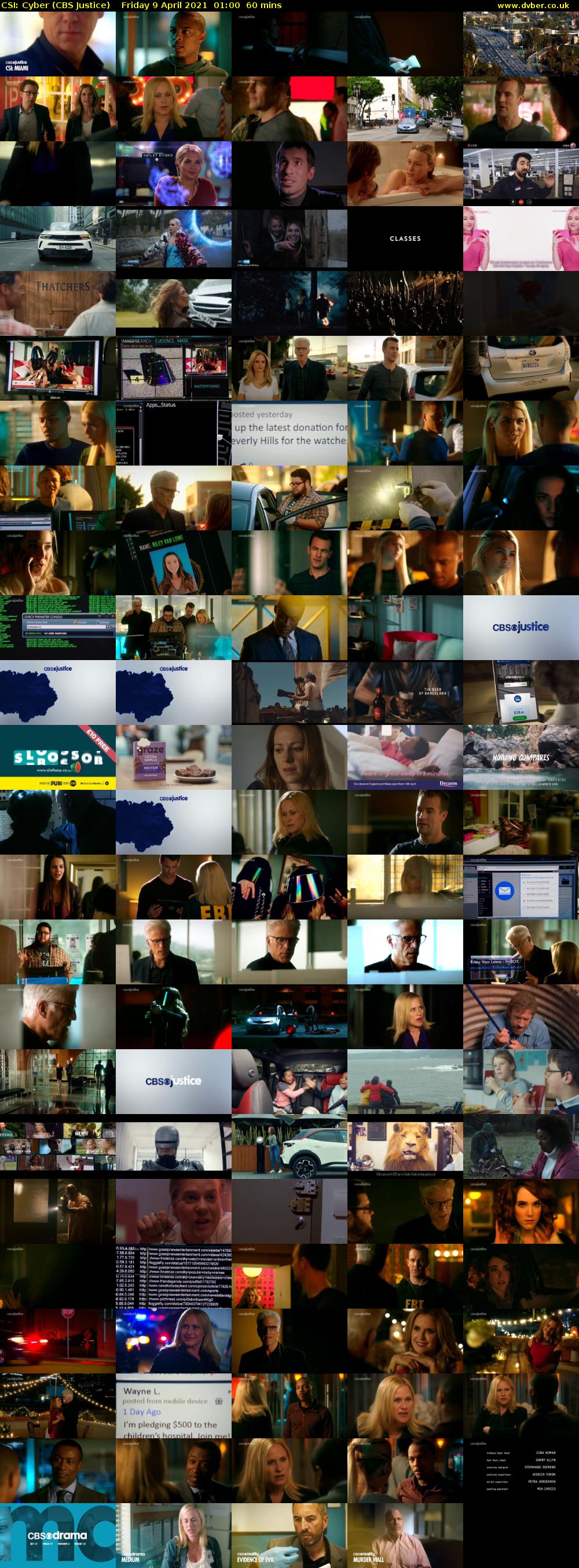CSI: Cyber (CBS Justice) Friday 9 April 2021 01:00 - 02:00