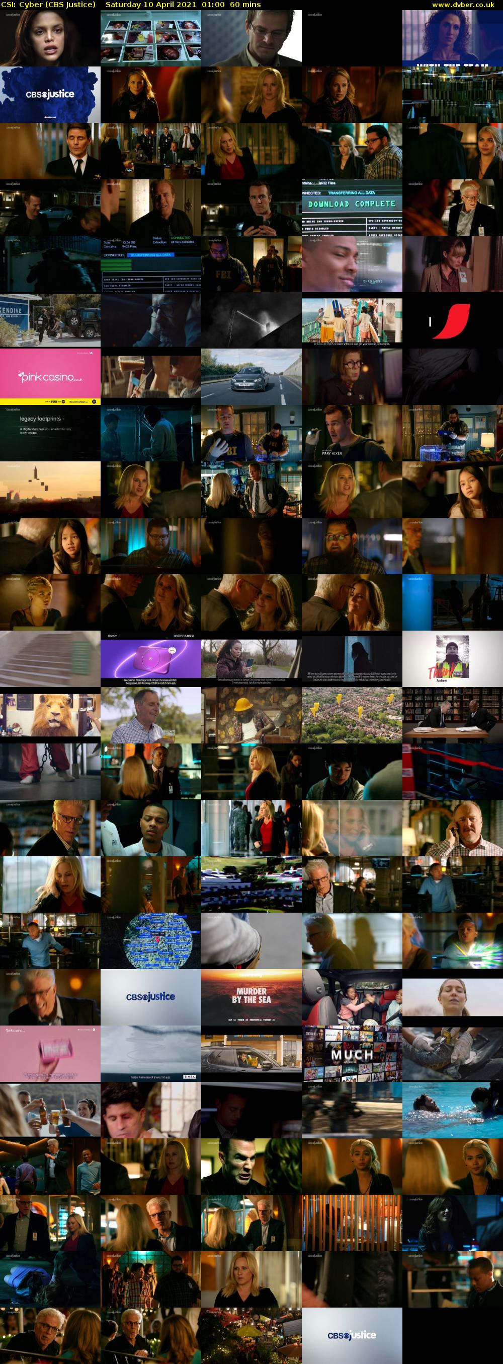 CSI: Cyber (CBS Justice) Saturday 10 April 2021 01:00 - 02:00