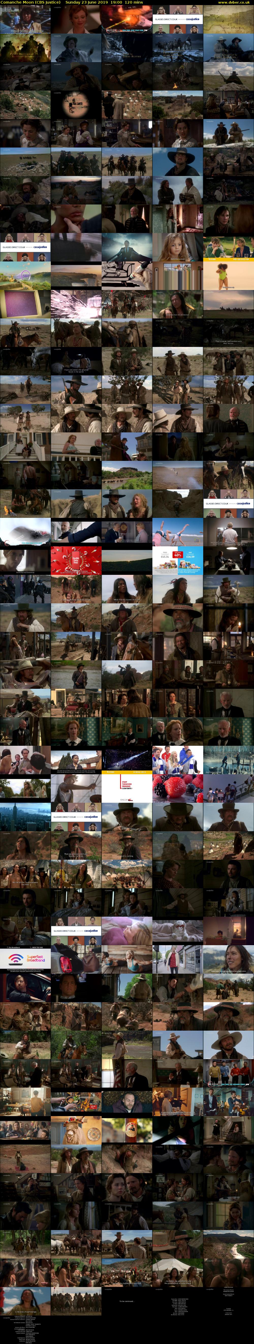 Comanche Moon (CBS Justice) Sunday 23 June 2019 19:00 - 21:00