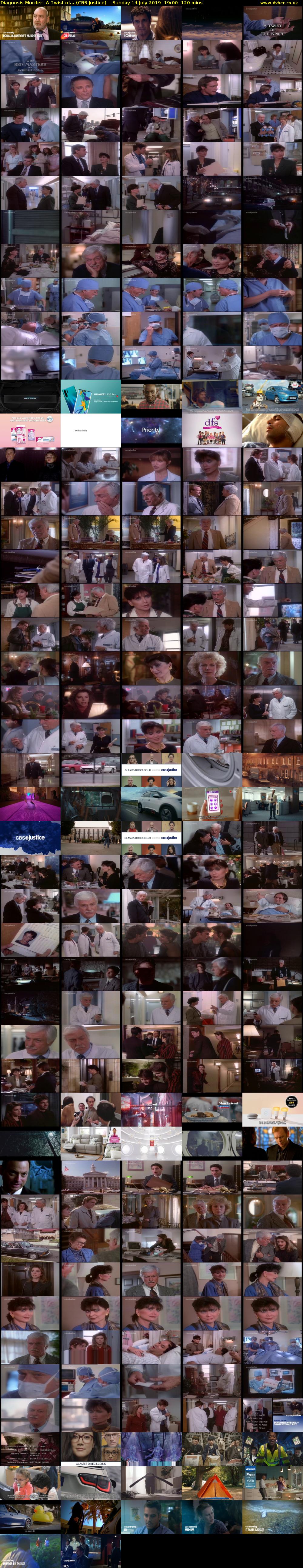 Diagnosis Murder: A Twist of... (CBS Justice) Sunday 14 July 2019 19:00 - 21:00