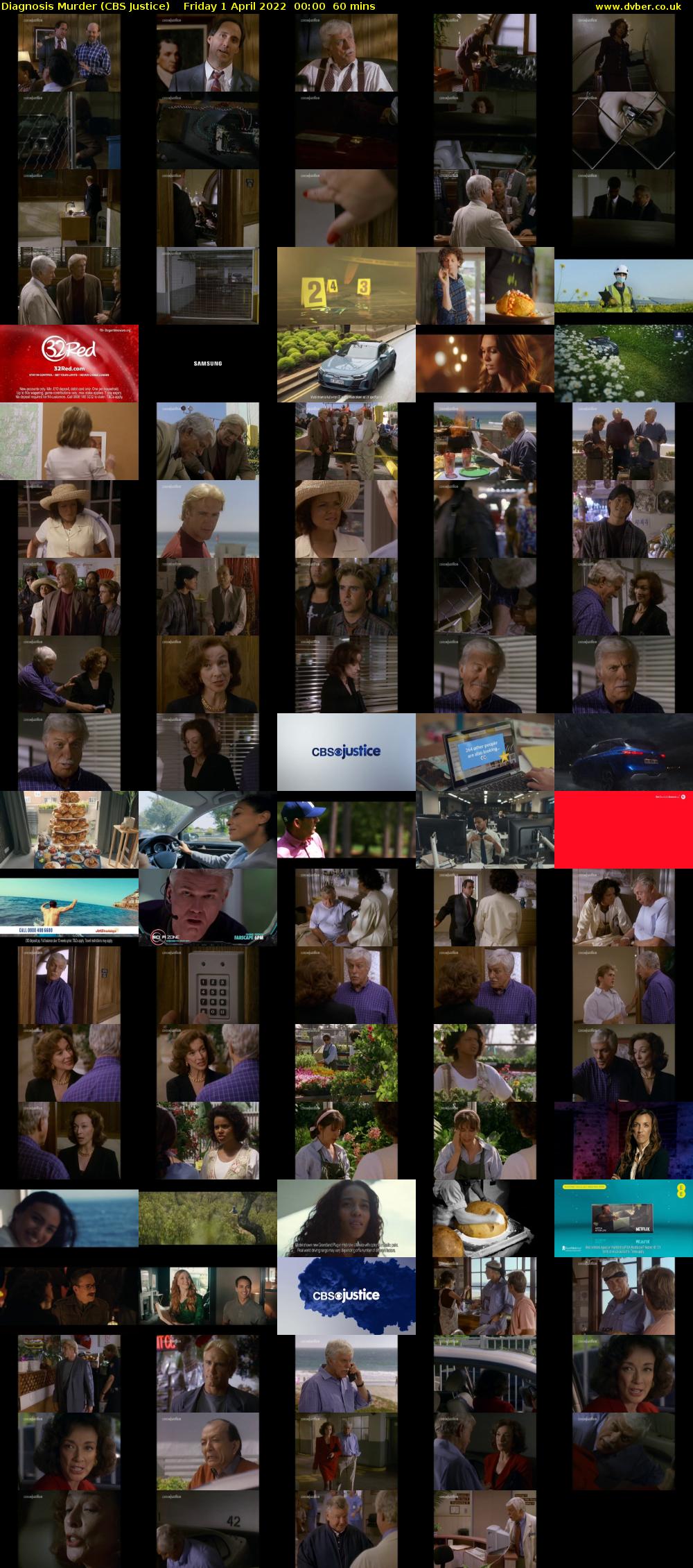Diagnosis Murder (CBS Justice) Friday 1 April 2022 00:00 - 01:00