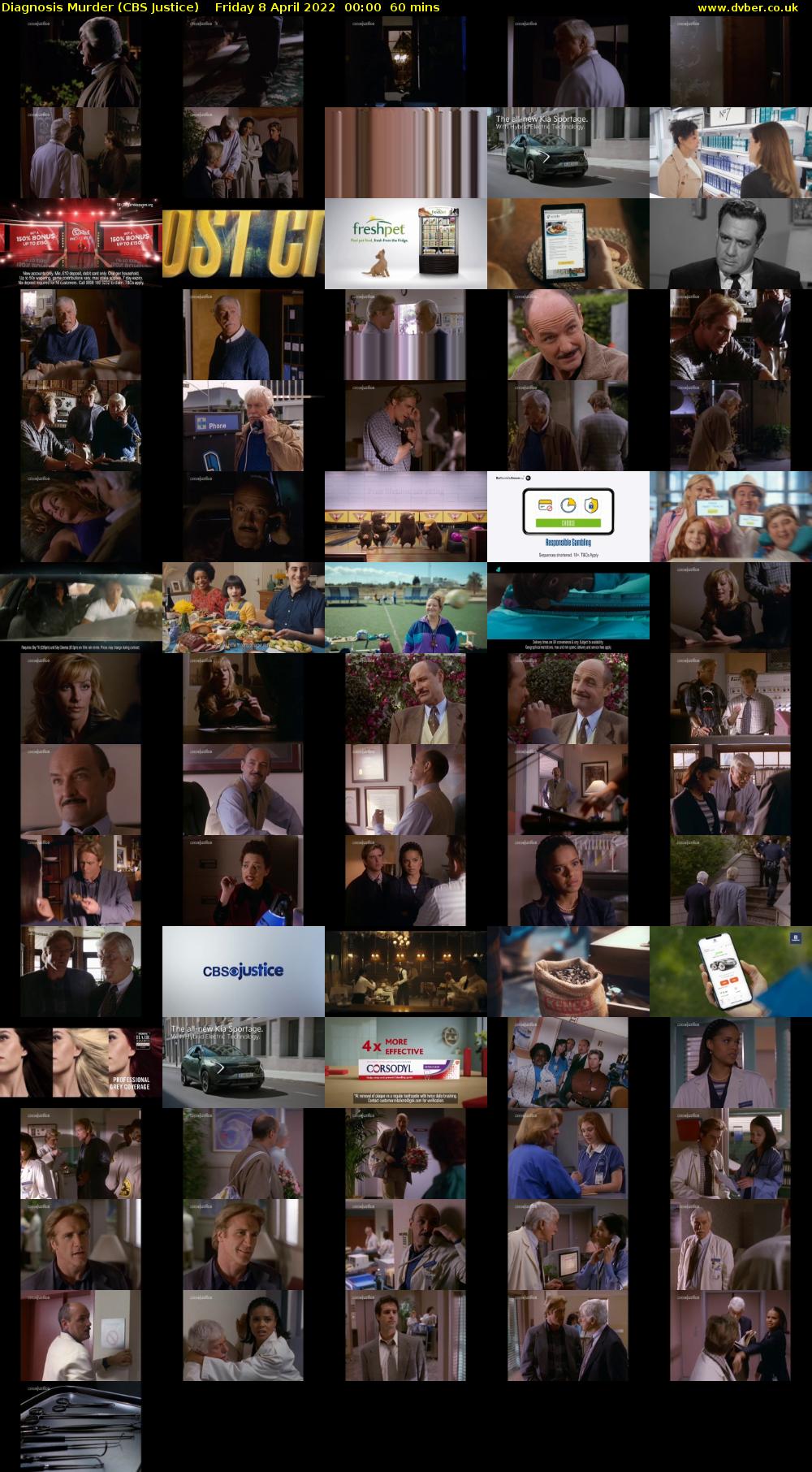 Diagnosis Murder (CBS Justice) Friday 8 April 2022 00:00 - 01:00