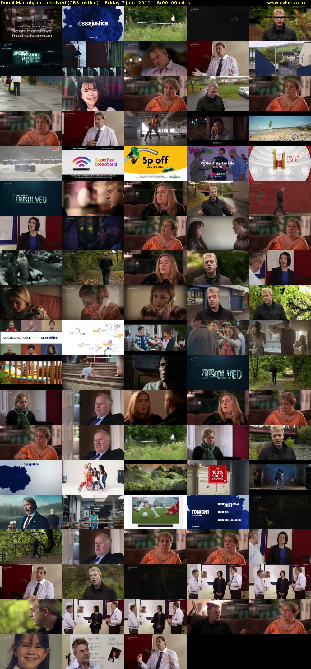Donal MacIntyre: Unsolved (CBS Justice) Friday 7 June 2019 18:00 - 19:00