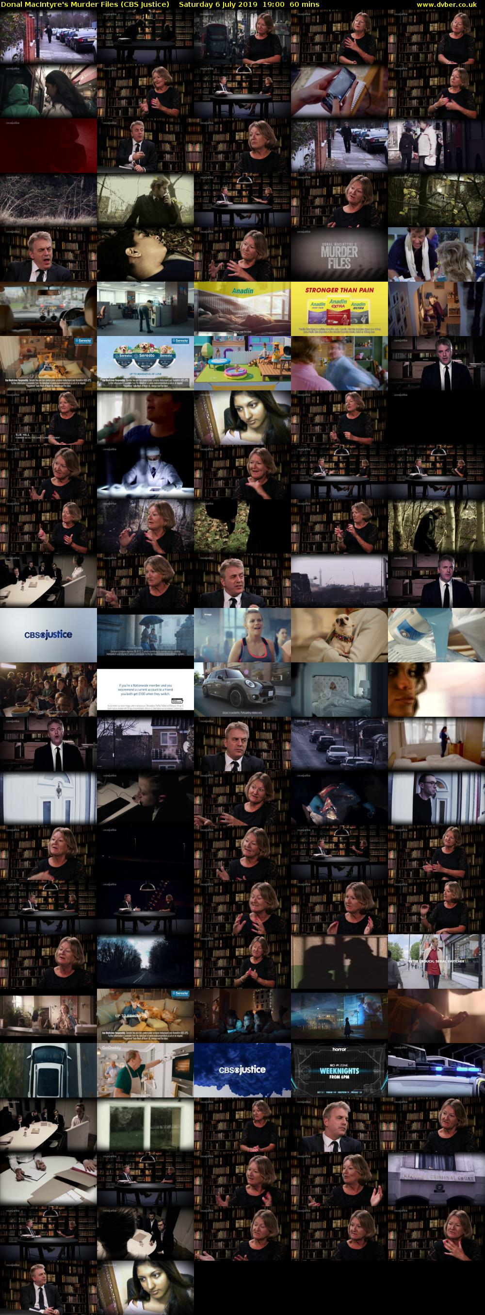 Donal MacIntyre's Murder Files (CBS Justice) Saturday 6 July 2019 19:00 - 20:00