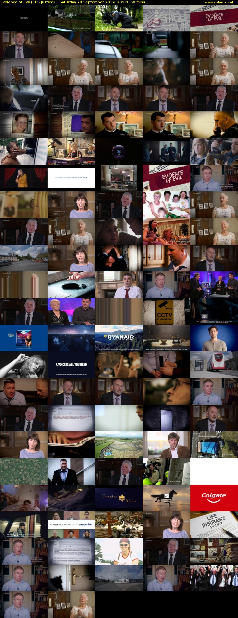 Evidence of Evil (CBS Justice) Saturday 28 September 2019 20:00 - 21:00