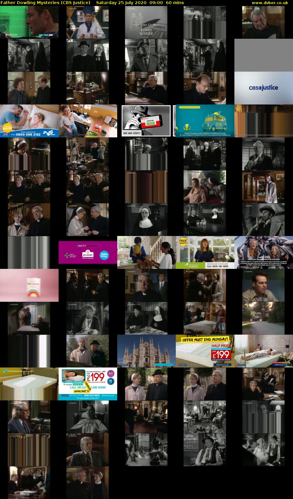 Father Dowling Mysteries (CBS Justice) Saturday 25 July 2020 09:00 - 10:00