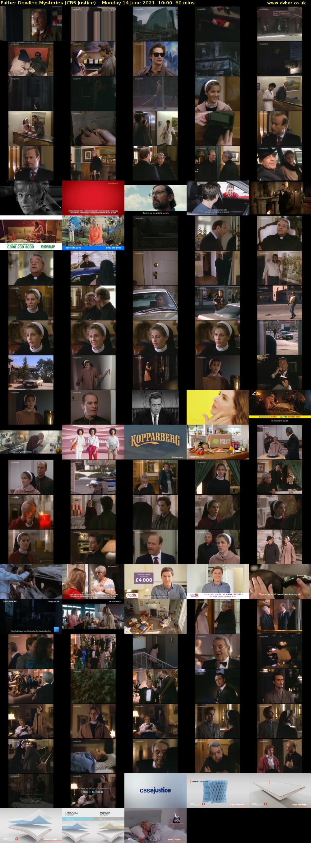 Father Dowling Mysteries (CBS Justice) Monday 14 June 2021 10:00 - 11:00