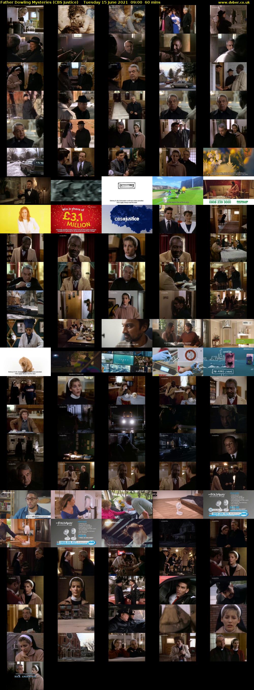 Father Dowling Mysteries (CBS Justice) Tuesday 15 June 2021 09:00 - 10:00