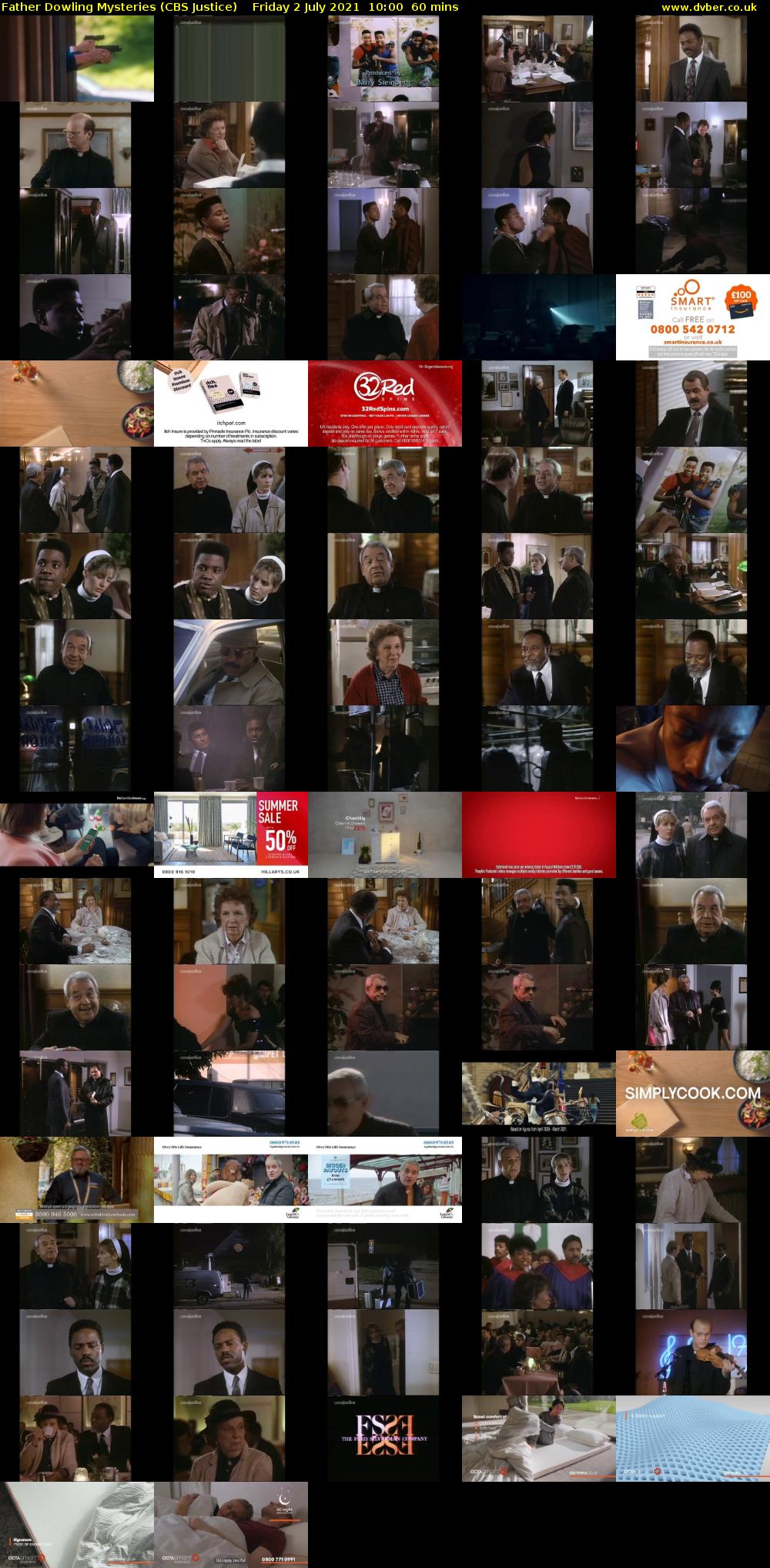 Father Dowling Mysteries (CBS Justice) Friday 2 July 2021 10:00 - 11:00