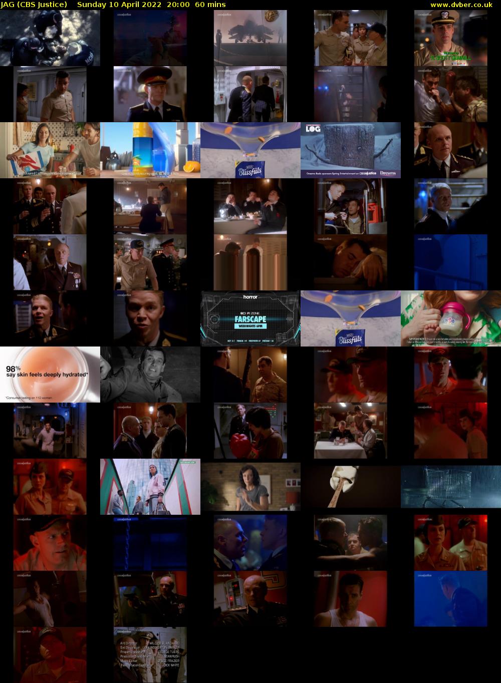 JAG (CBS Justice) Sunday 10 April 2022 20:00 - 21:00