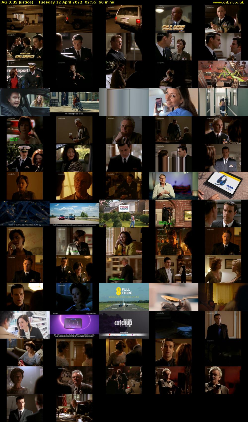 JAG (CBS Justice) Tuesday 12 April 2022 02:55 - 03:55
