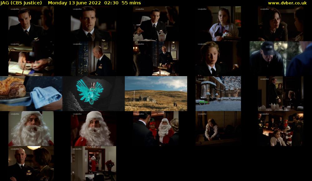JAG (CBS Justice) Monday 13 June 2022 02:30 - 03:25