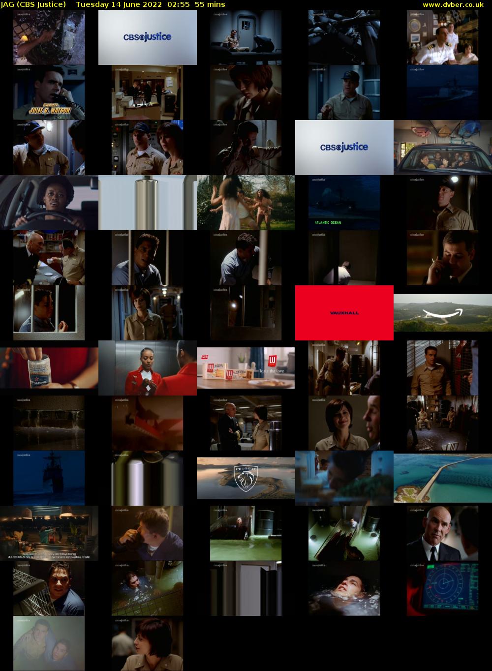 JAG (CBS Justice) Tuesday 14 June 2022 02:55 - 03:50