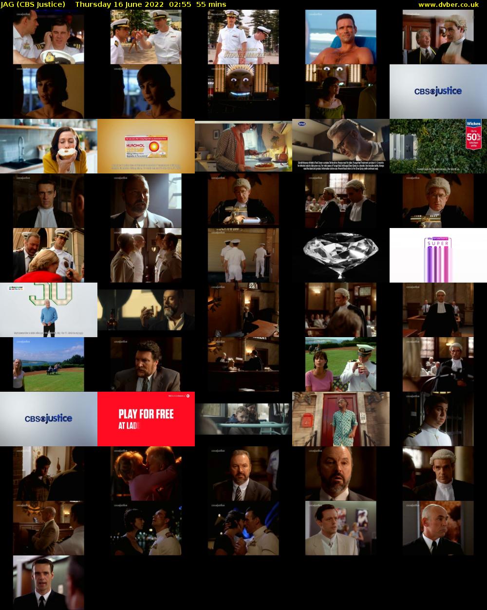 JAG (CBS Justice) Thursday 16 June 2022 02:55 - 03:50