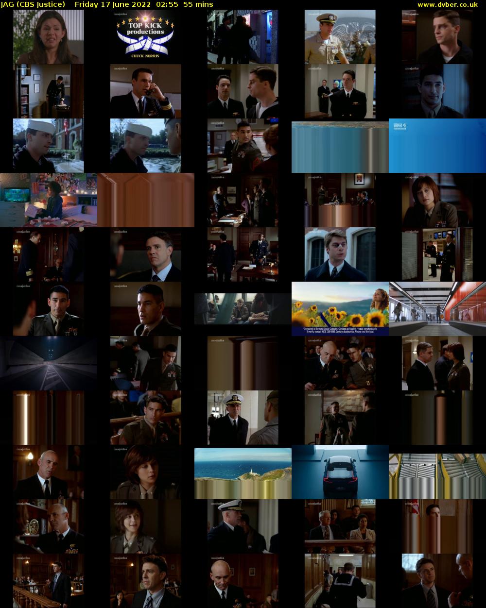 JAG (CBS Justice) Friday 17 June 2022 02:55 - 03:50