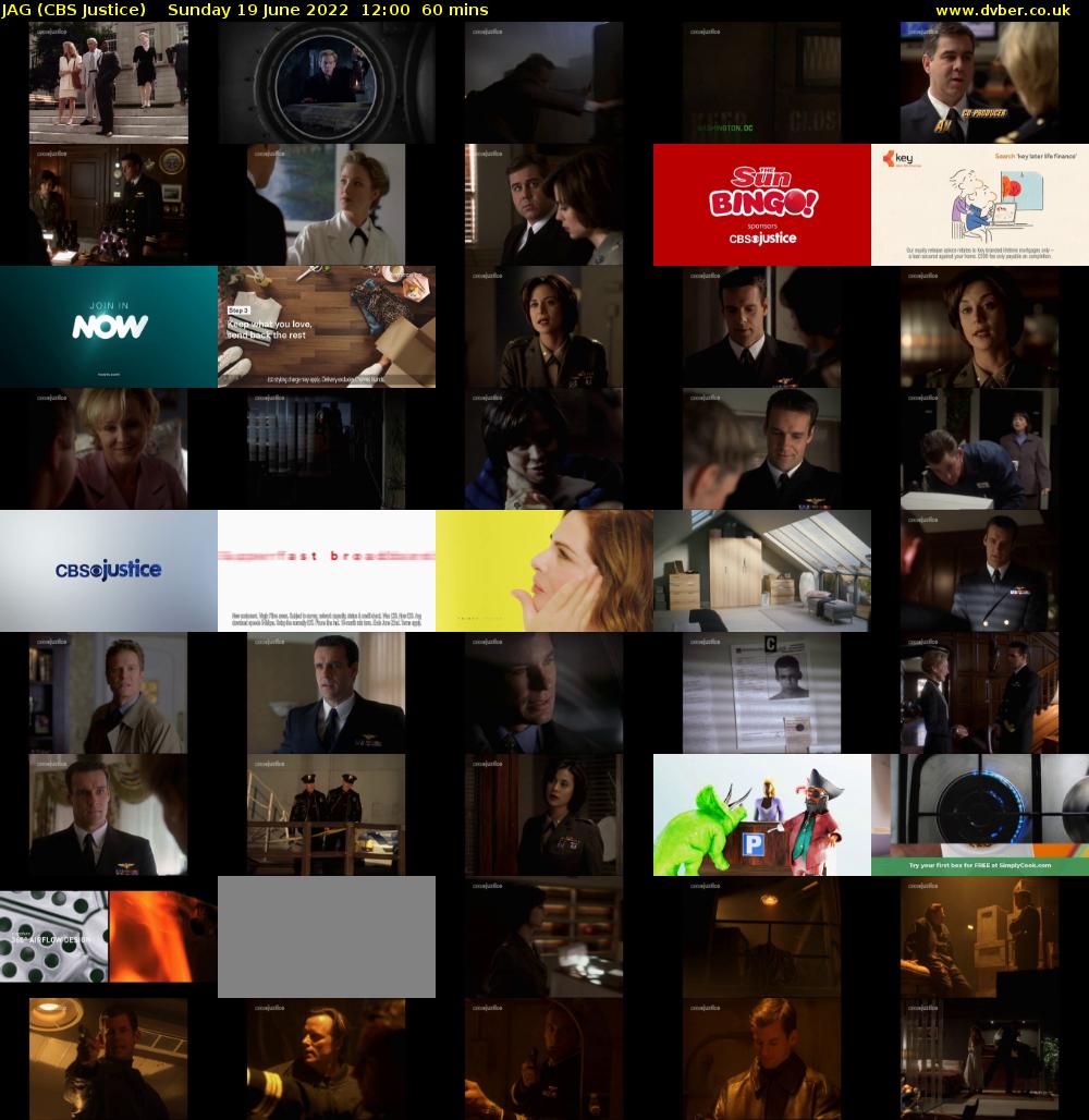 JAG (CBS Justice) Sunday 19 June 2022 12:00 - 13:00