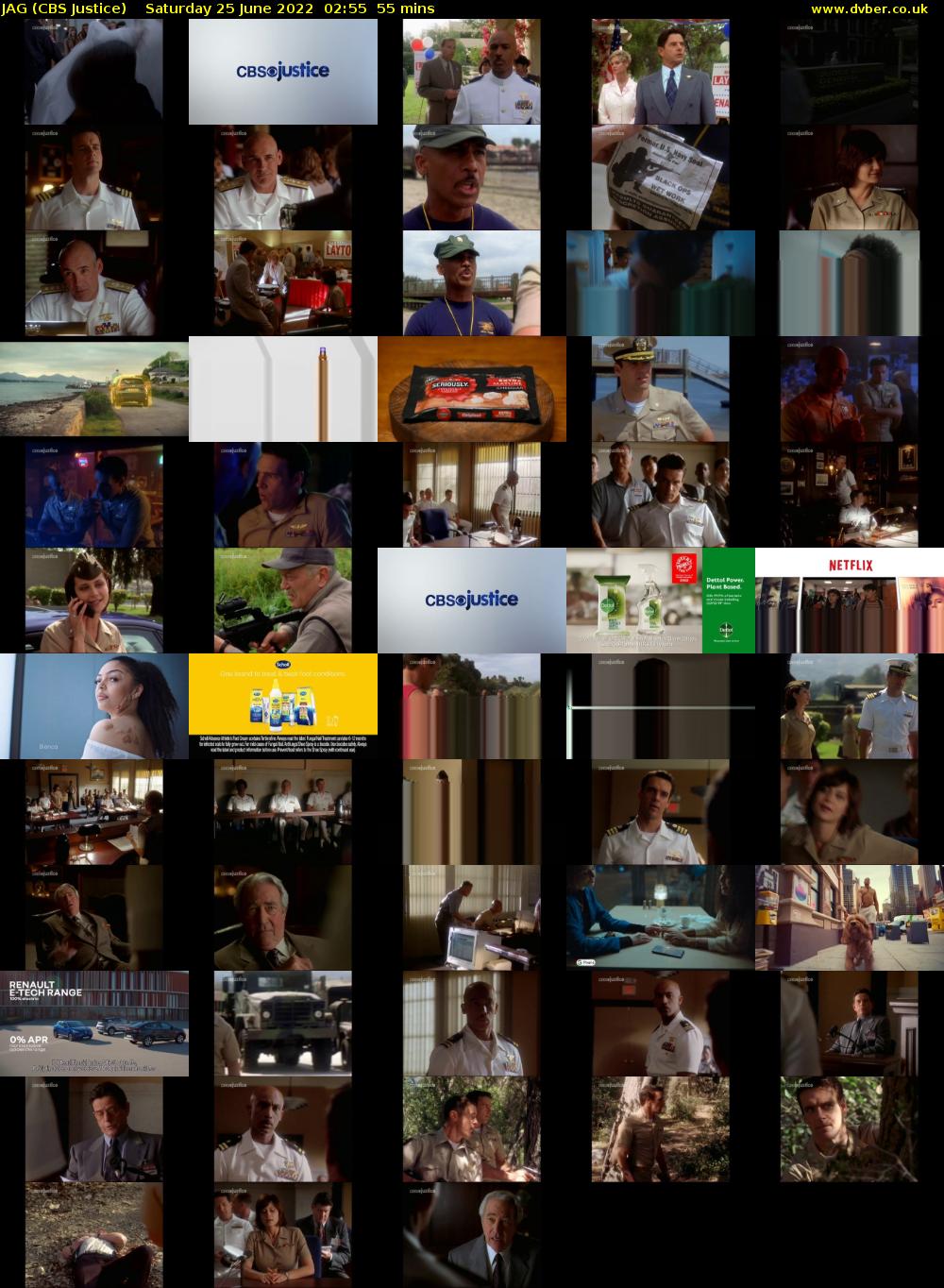JAG (CBS Justice) Saturday 25 June 2022 02:55 - 03:50