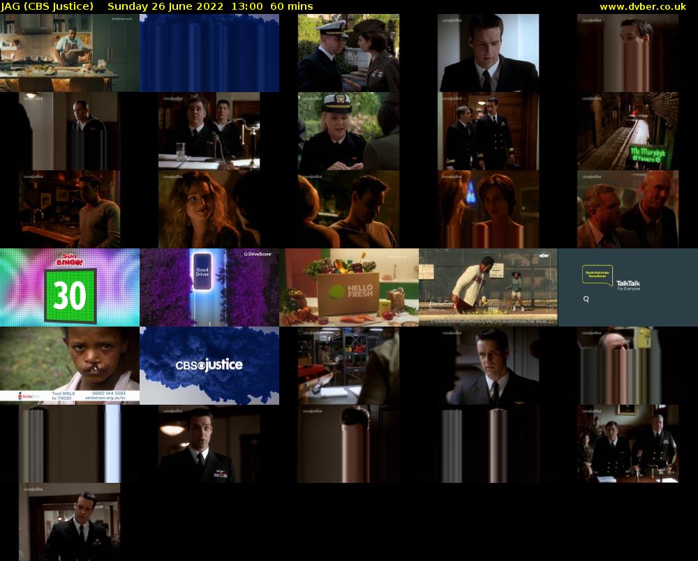 JAG (CBS Justice) Sunday 26 June 2022 13:00 - 14:00