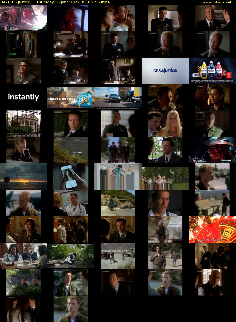 JAG (CBS Justice) Thursday 30 June 2022 03:00 - 03:55