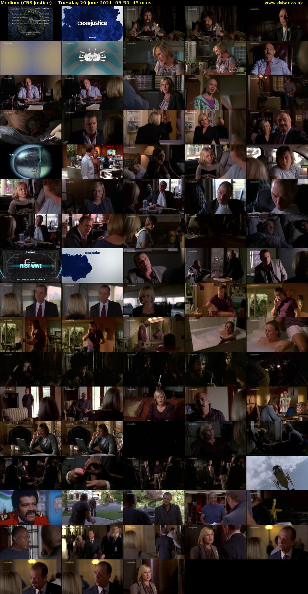 Medium (CBS Justice) Tuesday 29 June 2021 03:50 - 04:35