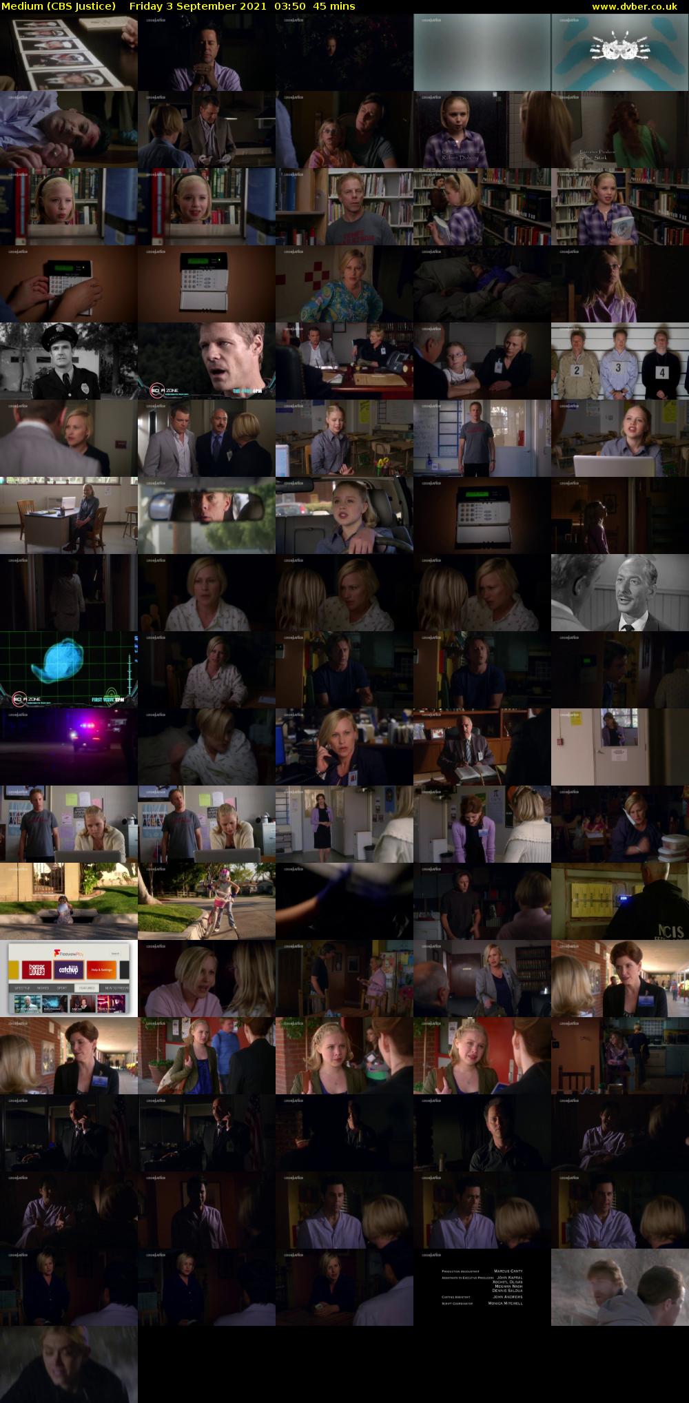 Medium (CBS Justice) Friday 3 September 2021 03:50 - 04:35