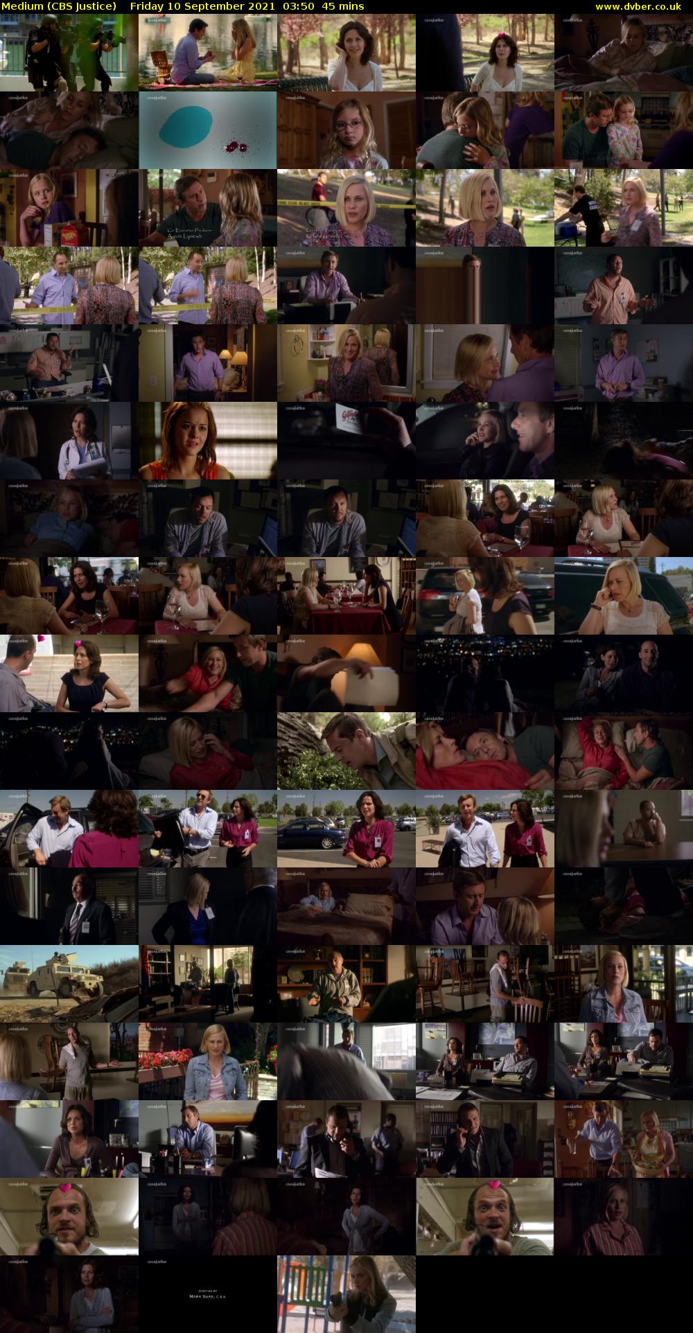 Medium (CBS Justice) Friday 10 September 2021 03:50 - 04:35