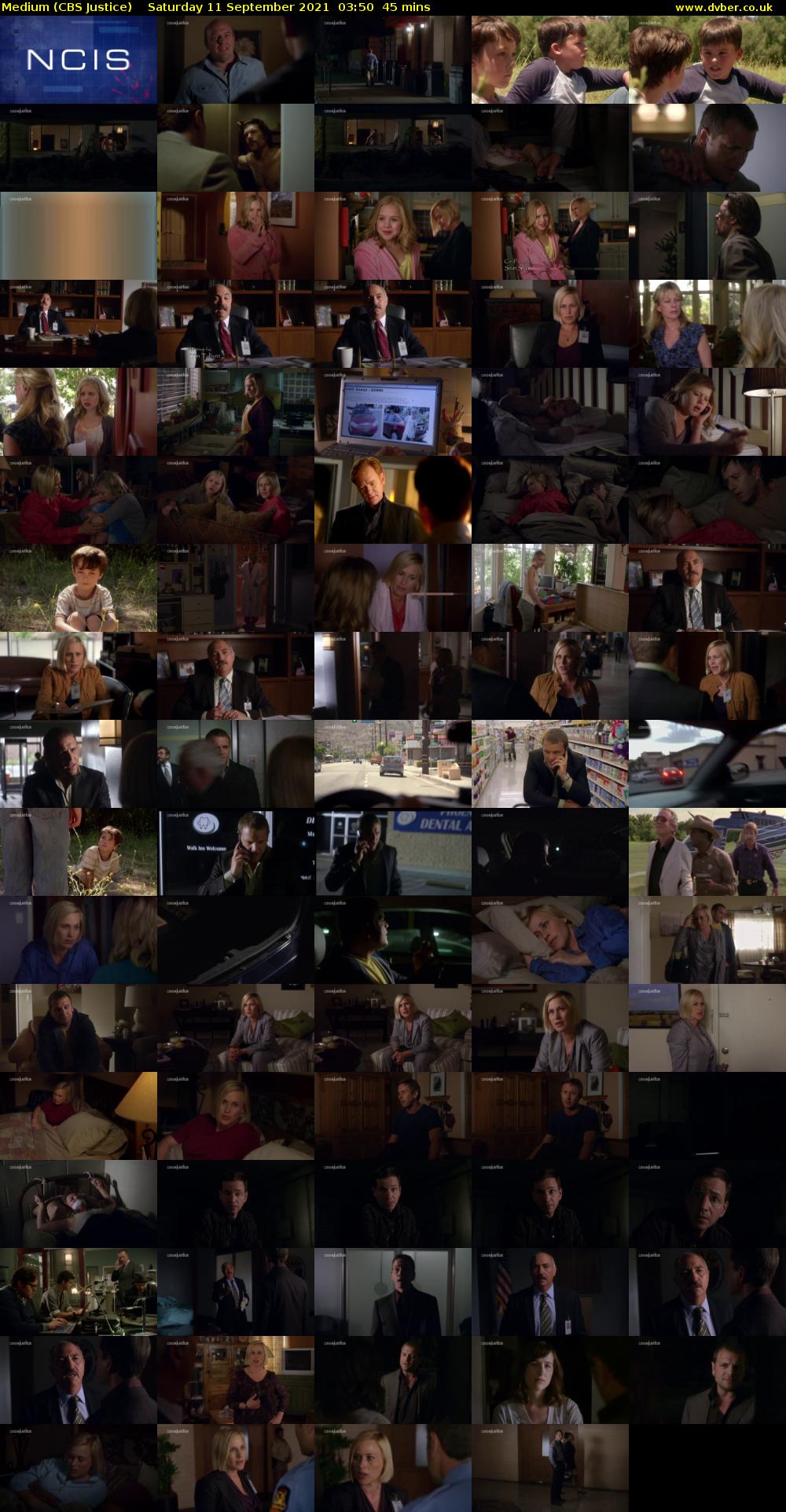 Medium (CBS Justice) Saturday 11 September 2021 03:50 - 04:35
