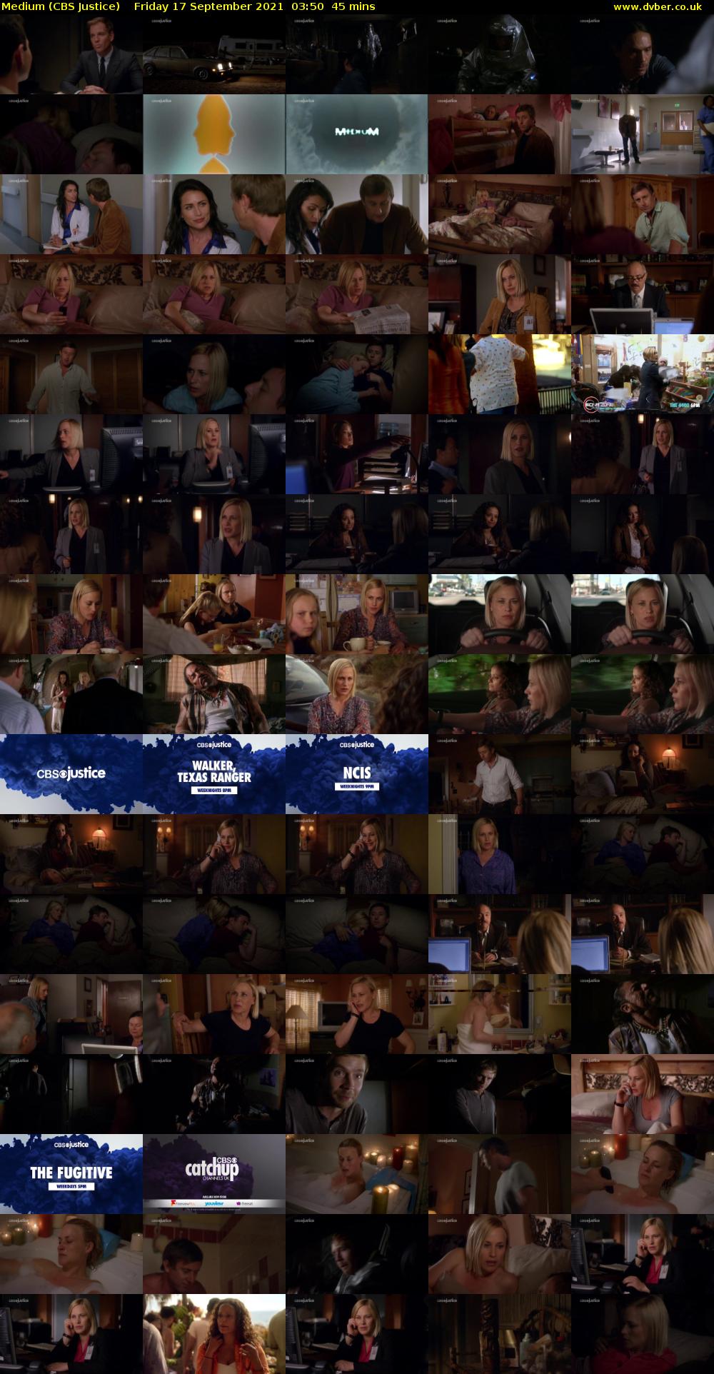 Medium (CBS Justice) Friday 17 September 2021 03:50 - 04:35
