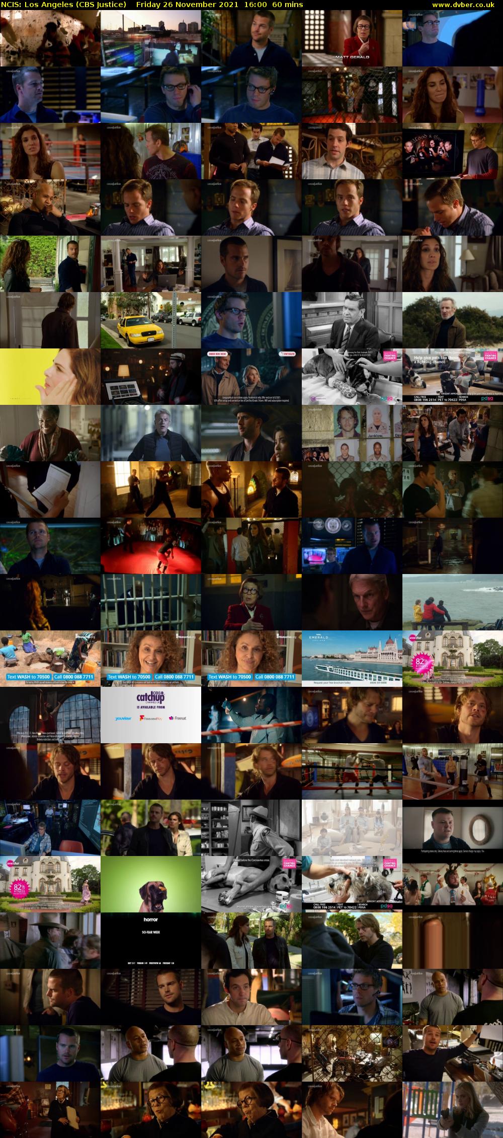 NCIS: Los Angeles (CBS Justice) Friday 26 November 2021 16:00 - 17:00