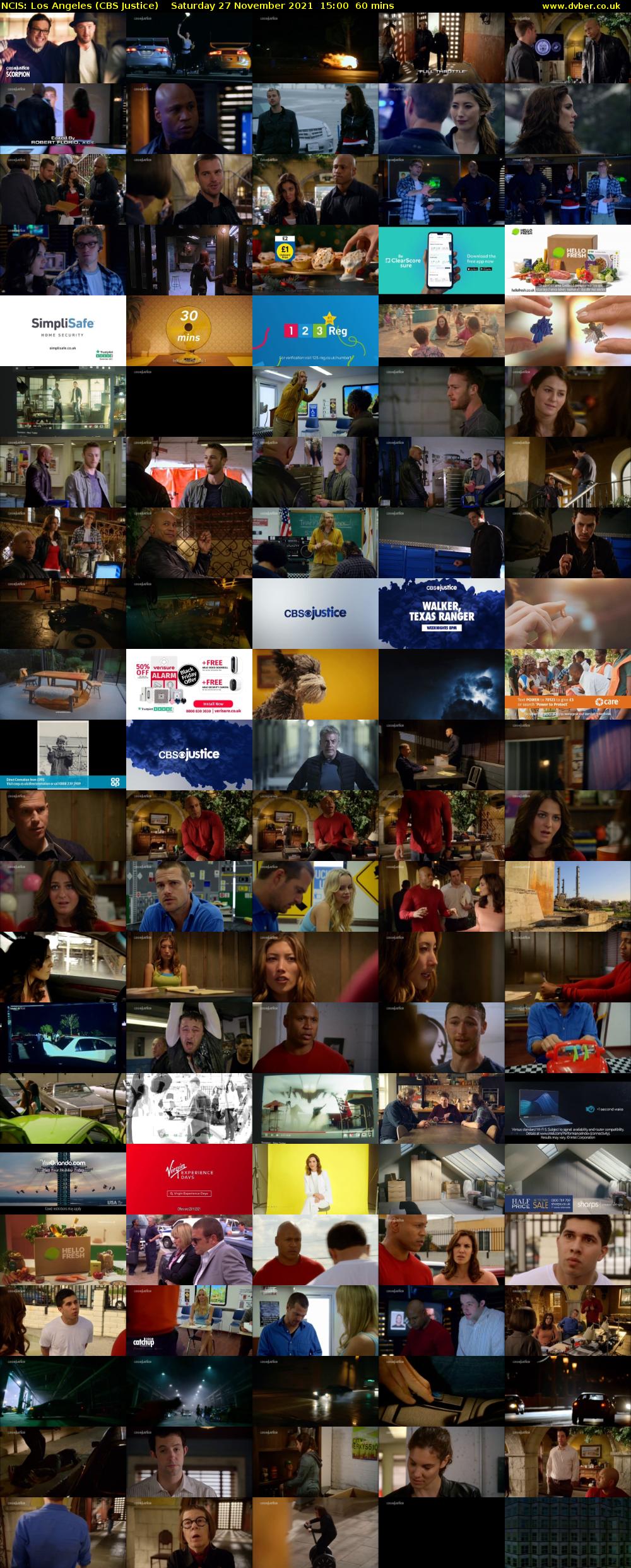 NCIS: Los Angeles (CBS Justice) Saturday 27 November 2021 15:00 - 16:00