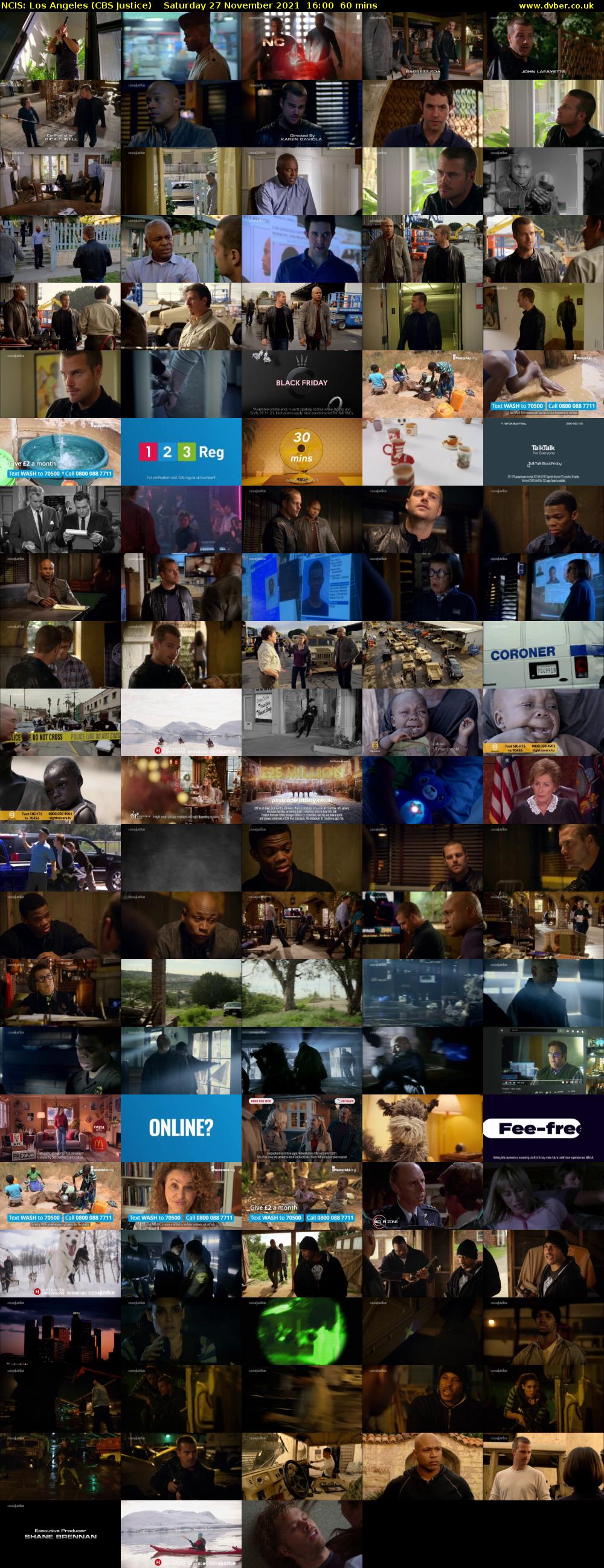 NCIS: Los Angeles (CBS Justice) Saturday 27 November 2021 16:00 - 17:00
