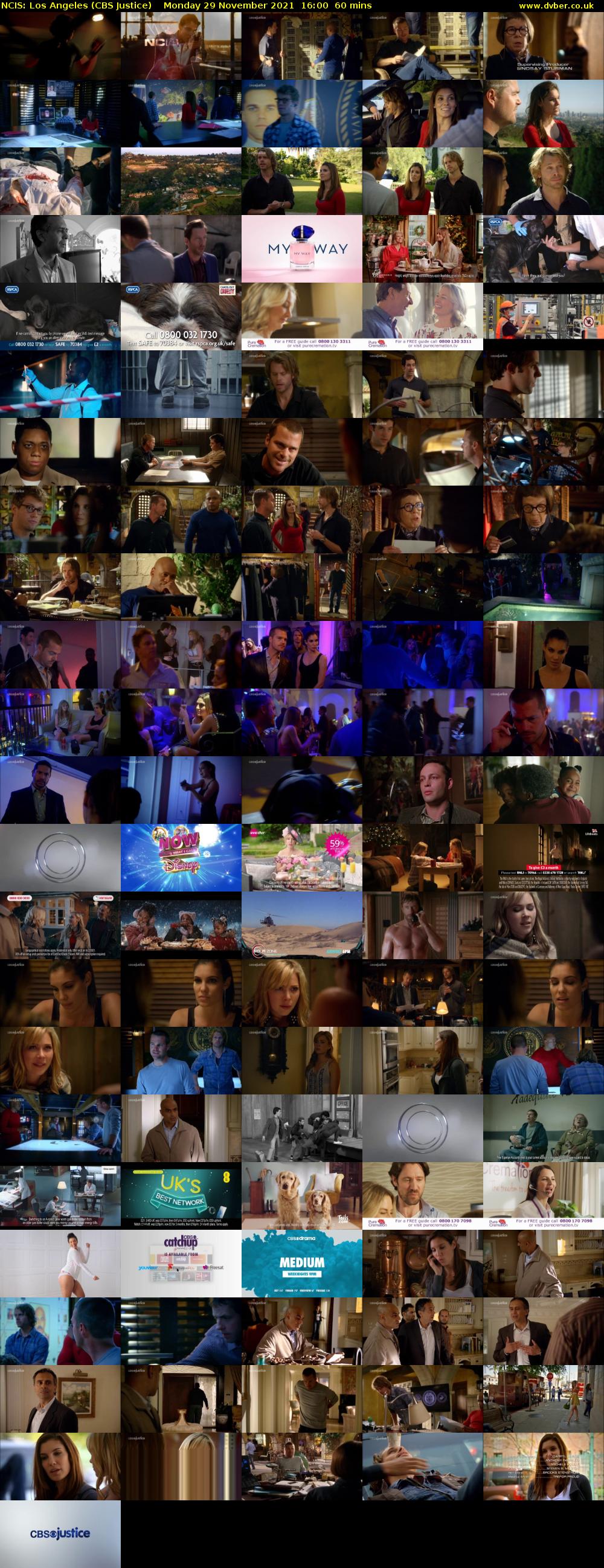 NCIS: Los Angeles (CBS Justice) Monday 29 November 2021 16:00 - 17:00