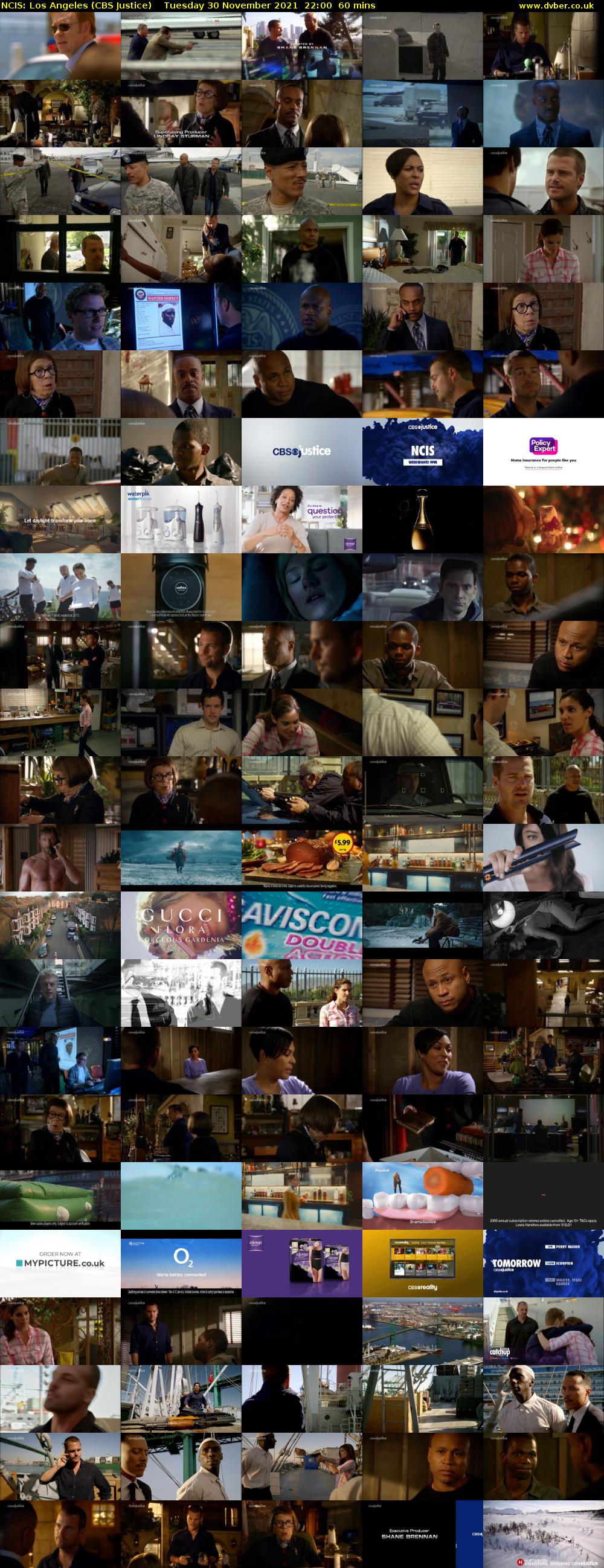 NCIS: Los Angeles (CBS Justice) Tuesday 30 November 2021 22:00 - 23:00