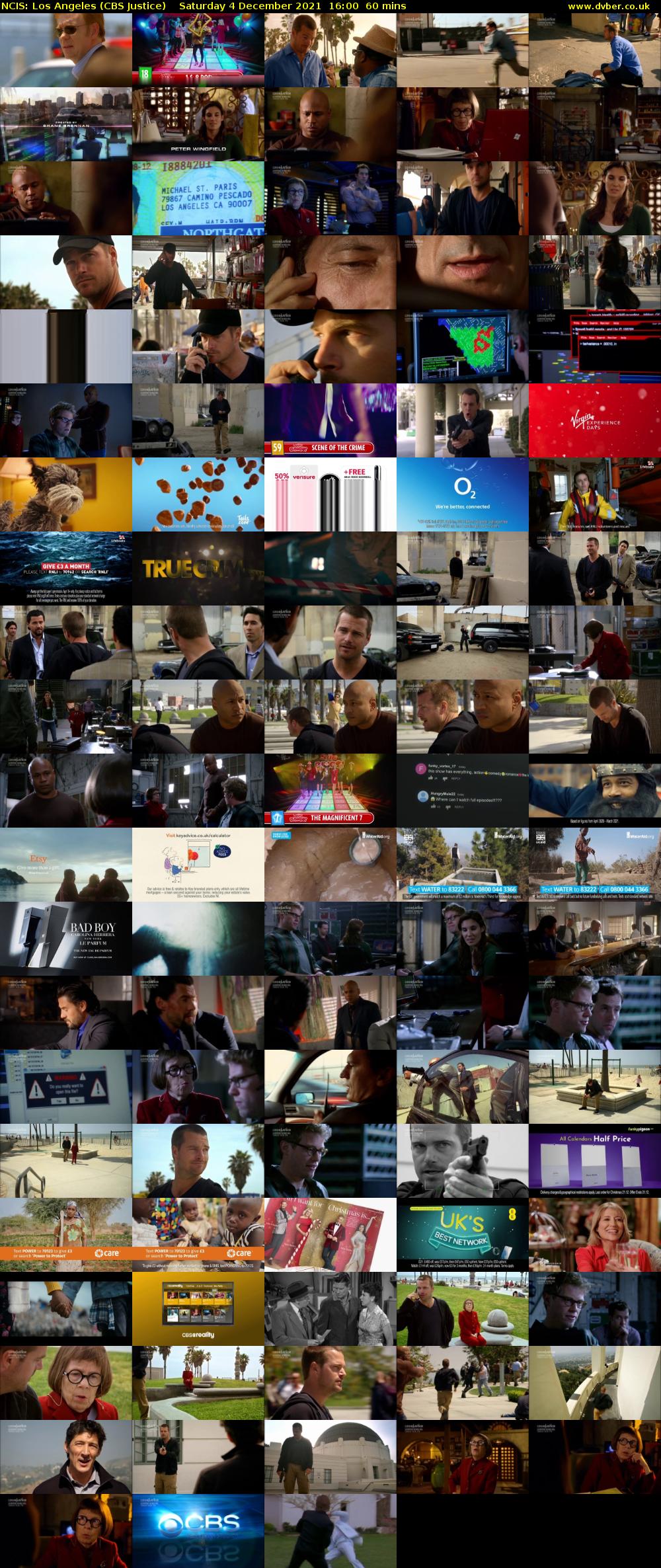 NCIS: Los Angeles (CBS Justice) Saturday 4 December 2021 16:00 - 17:00