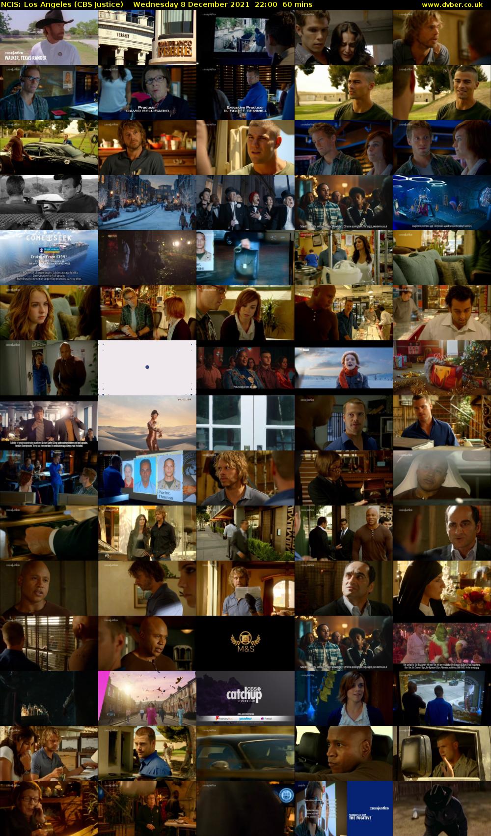 NCIS: Los Angeles (CBS Justice) Wednesday 8 December 2021 22:00 - 23:00