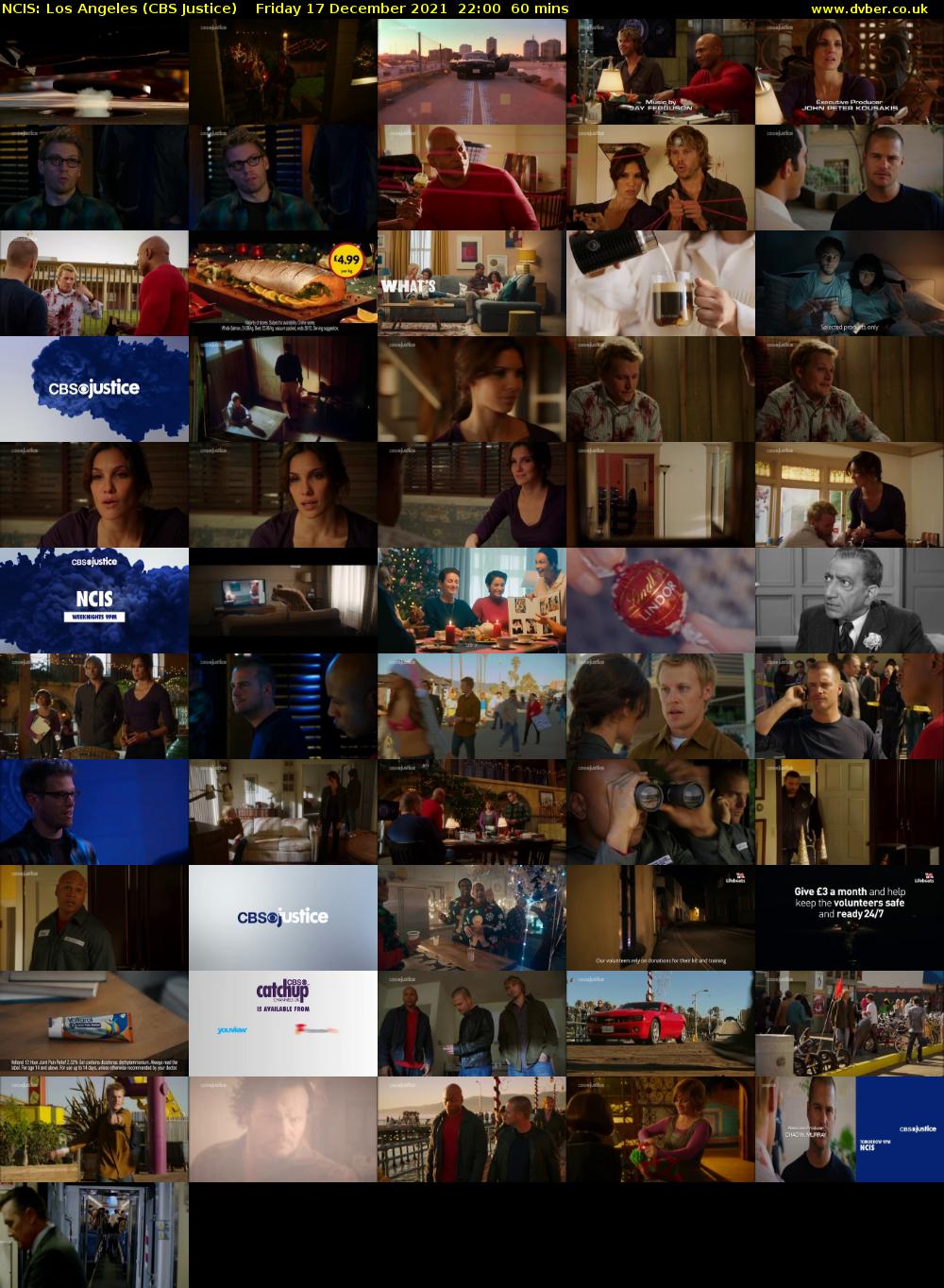 NCIS: Los Angeles (CBS Justice) Friday 17 December 2021 22:00 - 23:00